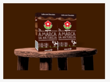 Agros Chocolate Milk 32x200ml - Furniture, HD Png Download, Transparent PNG