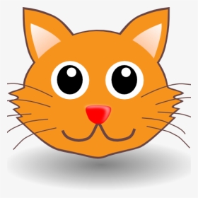 Cat Face Clipart Free Cat Face Clipart Download Free - Cartoon Cat Face Drawing, HD Png Download, Transparent PNG