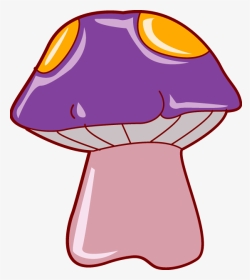 Crazy House Clipart Picture Library Stock Mushroom - Magic Mushroom Clip Art, HD Png Download, Transparent PNG
