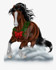 Clydesdale Horse Finished By Rejectall American On - Clydesdale Horses For Christmas, HD Png Download, Transparent PNG