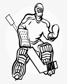 Hockey Coloring Pages, HD Png Download, Transparent PNG