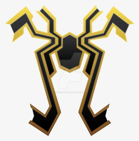 Iron Spider Symbol - Iron Spider Spider Logo, HD Png Download, Transparent PNG