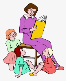 Stories Clipart Kindergarten Teacher - Teacher Clip Art, HD Png Download, Transparent PNG