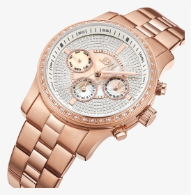Jbw Vixen J6327c Rosegold Rosegold Diamond Watch Angle - Analog Watch, HD Png Download, Transparent PNG