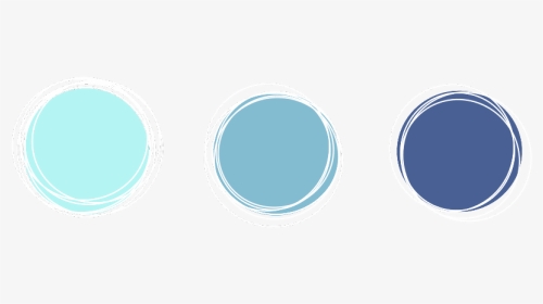 #circles #aesthetic #white #blue #lightblue #edit #sticker - Circle, HD Png Download, Transparent PNG