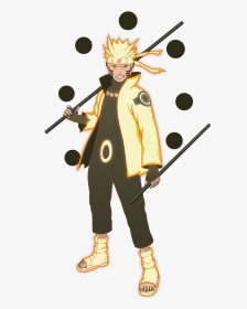 Naruto Mode Sage Of Six Paths , Png Download - Naruto Uzumaki Six Paths Sage Mode, Transparent Png, Transparent PNG