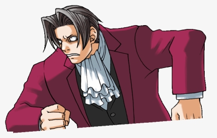 Ace Attorney Miles Edgeworth, HD Png Download, Transparent PNG