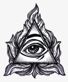 All Seeing Eye Tattoo Drawing, Hd Png Download - Transparent All Seeing Eye  Png, Png Download , Transparent Png Image - PNGitem