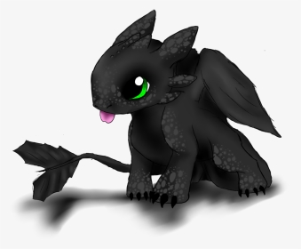 Drawing Of Baby Toothless, HD Png Download, Transparent PNG
