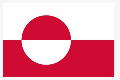 Gl Greenland Flag Icon - Greenland Vector Flag, HD Png Download, Transparent PNG