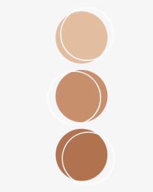 #color #brown #palette #anatomy #aesthetic #kpop - Aesthetic Color Palette Circle, HD Png Download, Transparent PNG