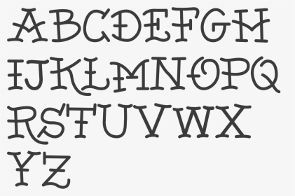 Old School Traditional Tattoo Font, HD Png Download, Transparent PNG