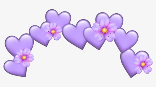 #purple #crown #red #spiral #aesthetic #crown #taç - Transparent Green Flower Crown, HD Png Download, Transparent PNG