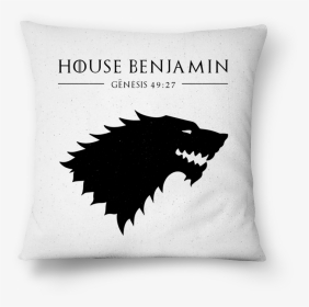 Almofada House Benjamin De Karolyne Jaquesna - Stark Game Of Thrones Logo Png, Transparent Png, Transparent PNG