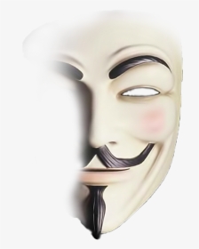 Guy Fawkes Mask No Background, HD Png Download, Transparent PNG