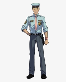 Character Art Ace Attorney, HD Png Download, Transparent PNG