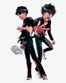 Render Kageyama Shigeo & Kageyama Ritsu ~2 Versiones~ - Cartoon, HD Png Download, Transparent PNG