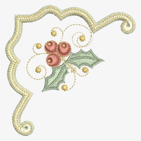 Napkin Embroidery Design , Png Download - Motif, Transparent Png, Transparent PNG