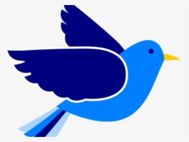 Bluebird Clipart Birdss - Transparent Background Flying Bird Clipart, HD Png Download, Transparent PNG