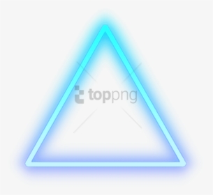 Free Png Neon For Picsart Png Image With Transparent - Neon Triangle Png, Png Download, Transparent PNG