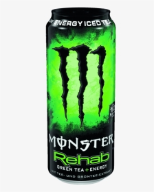 Monster Rehab Green Tea - Monster Energy Rehab, HD Png Download, Transparent PNG