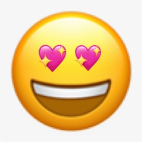 #emoji #iphone #iphoneemoji #iphonesticker #pink #heart - Smiley Emoji, HD Png Download, Transparent PNG