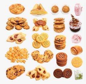 Transparent Chocolate Chip Cookie Clipart - Cookies And Cakes Png, Png Download, Transparent PNG