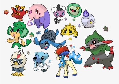 Pokemon 5th Generation, HD Png Download, Transparent PNG