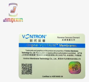 Custom Die Cut Hologram Printing Company Business Card - Vontron, HD Png Download, Transparent PNG
