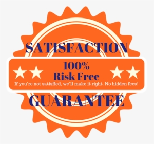 Guarantee 100 Risk Free Service - Circle, HD Png Download, Transparent PNG
