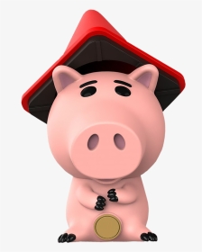 Hamm Cosbaby Hot Toys Bobble-head Figure - Cartoon Pig Toy Story, HD Png Download, Transparent PNG