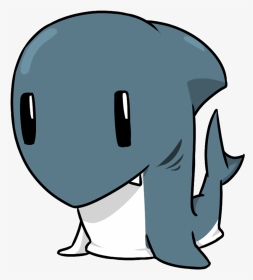 Shark Transparent Cute - Cute Great White Shark Drawings, HD Png Download, Transparent PNG