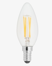 Ge 4w E14 Filament Candle Led Bulb - Compact Fluorescent Lamp, HD Png Download, Transparent PNG