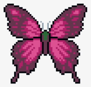 #butterfly #pixelated #pixelart #freetouse - Butterfly Pixel Art, HD Png Download, Transparent PNG