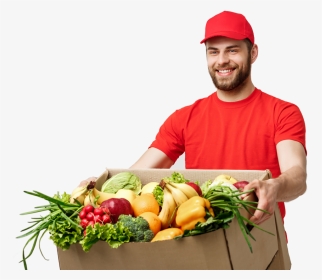Vegetable Delivery Boy Png, Transparent Png, Transparent PNG