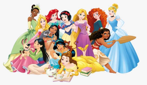 Whole Disney Princess Group, HD Png Download, Transparent PNG
