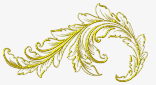 Marcos Ornamentos Dorados Png, Transparent Png, Transparent PNG