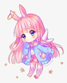 Angle Drawing Anime - Anime Chibi Cute Girl, HD Png Download, Transparent PNG