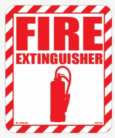 Fire Extinguisher Styrene Sign - Graphic Design, HD Png Download, Transparent PNG