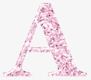 Transparent Pink Glitter Letters, HD Png Download, Transparent PNG