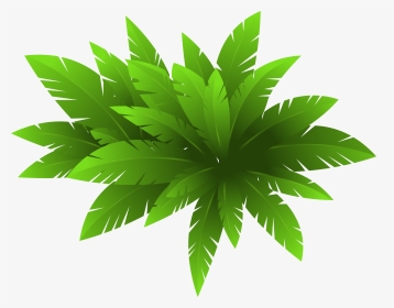 Green Plant Decoration Png Clipart Image - Illustrator Plant, Transparent Png, Transparent PNG