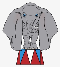 Dumbo Standing, HD Png Download, Transparent PNG