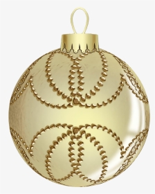 Metallic Ornament Png Transparent Image - Christmas Ornament, Png Download, Transparent PNG