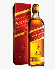 Whisky Red Label Png, Transparent Png, Transparent PNG
