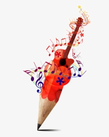 Drawing Of Musical Instrument Creativity, HD Png Download, Transparent PNG