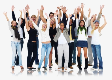 Group Of People Waving, HD Png Download, Transparent PNG