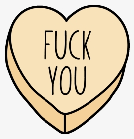 Fuck You Heart Gif, HD Png Download, Transparent PNG
