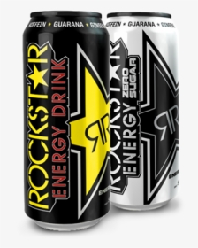 Back-factory Monster Energy - Rockstar Energy Drink, HD Png Download, Transparent PNG