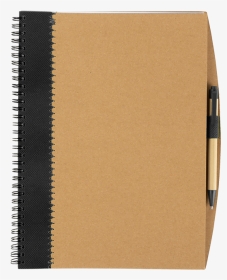 Recycled Corporate Cardboard Notebook With Pen - Notatnik A4, HD Png Download, Transparent PNG