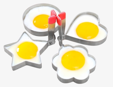 304 Stainless Steel Mold Fried Egg Abrasive Household - Fried Egg, HD Png Download, Transparent PNG